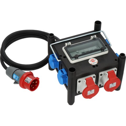 Brennenstuhl kompakter Stromverteiler BSV 3-FI / TPE 2m...
