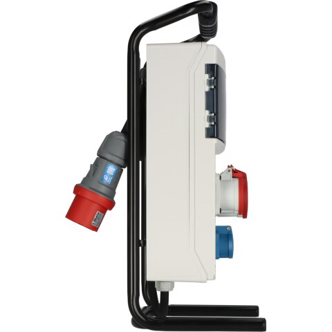 Stromverteiler 2m H07RN-F5G4.0 FI30mA/1x32A + 2x16A CEE400V/4xLS 1p