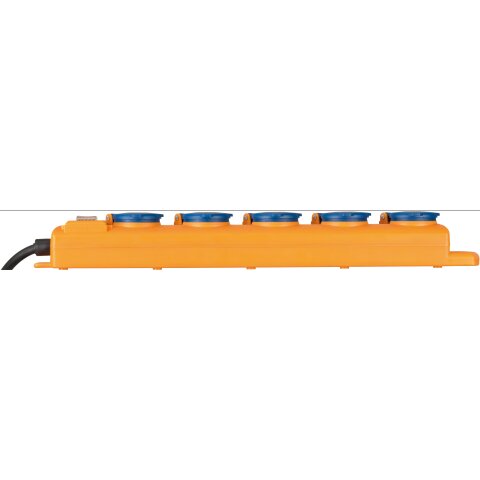 Brennenstuhl Super-Solid 5fach gelb/blau <IP54> 2m...