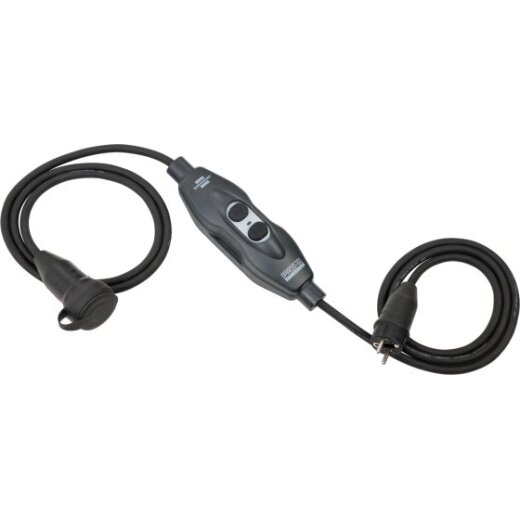 Brennenstuhl Schutzadapterkabel PRCD-S *DE* 3m H07RN-F3G1,5 schwarz <IP44> - 1160210