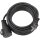 Brennenstuhl Verlängerungskabel 25m H07RN-F3G2.5 schwarz Stecker und Kupplung <IP44> - 1166820