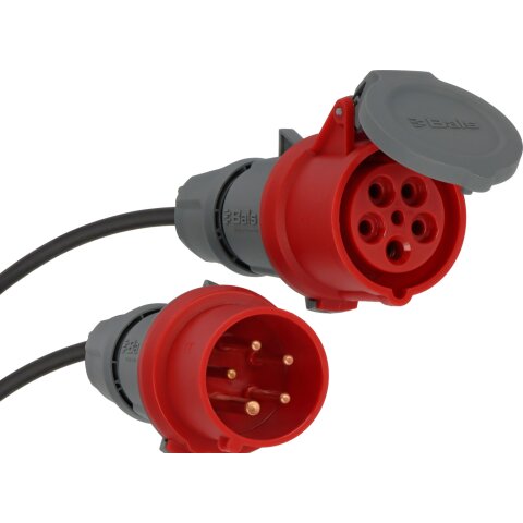 Verl.-Kabel 10m H07RN-F5G1.5 <IP44> CEE400V/16A...