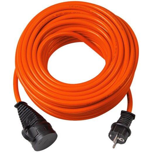 Verl.-Kabel BREMAXX 40m orange N05V3V3-F3G1,5 - Steck./Kuppl.<IP44>