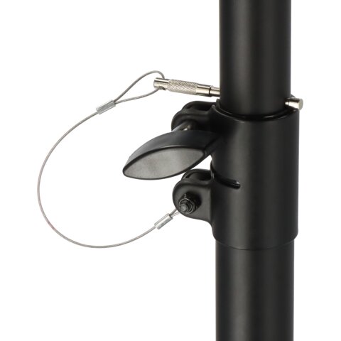 Brennenstuhl Bau Teleskopstativ ST 200 max. 200cm, schwarz, mit Crossbar - 1170310030