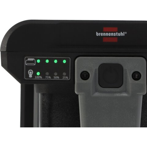 Brennenstuhl Multi Battery LED Akku Handleuchte MULTI HL 3000,2160lm/spot1140lm,IP54 - 1173730000