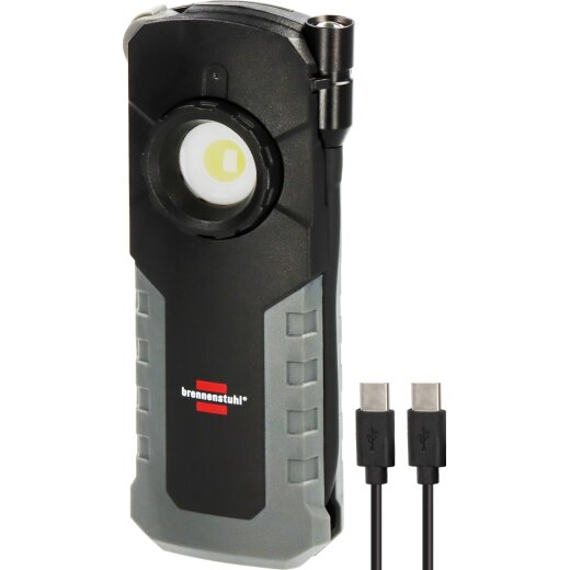 Brennenstuhl Akku LED Handleuchte HL 1000 ACW 1000lm, 60 cm USB C/C Kabel - 1173730001