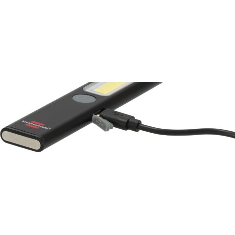 Brennenstuhl LED Akku Handleuchte PL 200 AC 200lm, IP20, USB C, USB Kabel - 1175590100
