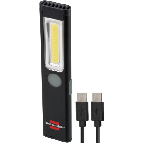 LED Akku Handleuchte PL 200 AC 200lm, IP20, USB C, USB Kabel