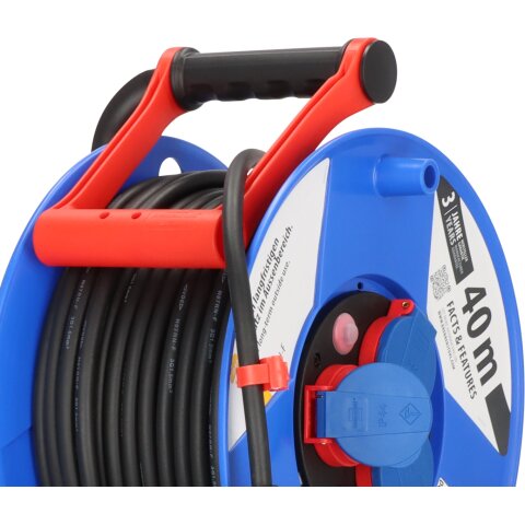 K-Tro. Garant 290 40m H07RN-F3G1.5 3fach Stedo/Klappd./Thermo <IP44>