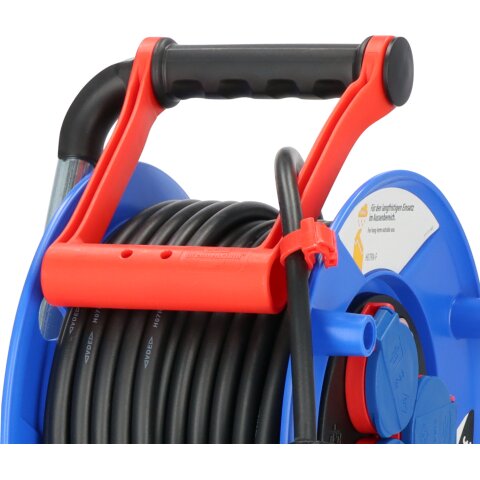 Brennenstuhl Kabeltrommel Garant 240 25m H07RN-F3G1.5 3fach Stedo/Klappd./Thermo <IP44> - 1218350