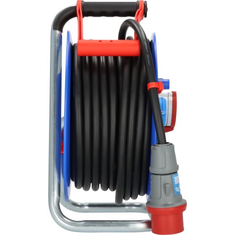 Brennenstuhl Kabeltrommel CEE 320 30m H07RN-F5G2.5 CEE400V/16A, 2xSchuko, Thermo <IP44> - 1237980