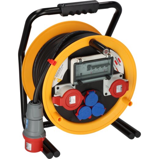 Brennenstuhl Brobusta 380 CEE 25m H07RN-F5G4.0 3x230V, 2xCEE 400V 1x16A + 1x32A, FI - 1319250