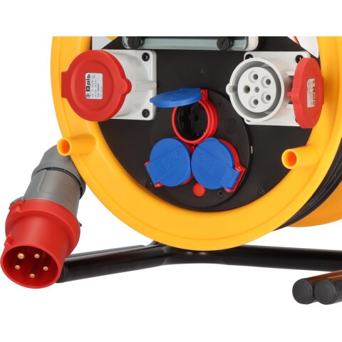 Brobusta 380 CEE 25m H07RN-F5G4.0 3x230V, 2xCEE 400V 1x16A + 1x32A, FI