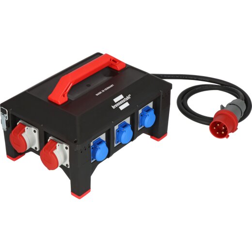 Profi Baustromv. BSV 5-32A FI Typ B 2m H07RN-F5G6.0 CEE32A+2x16A, 6x230V