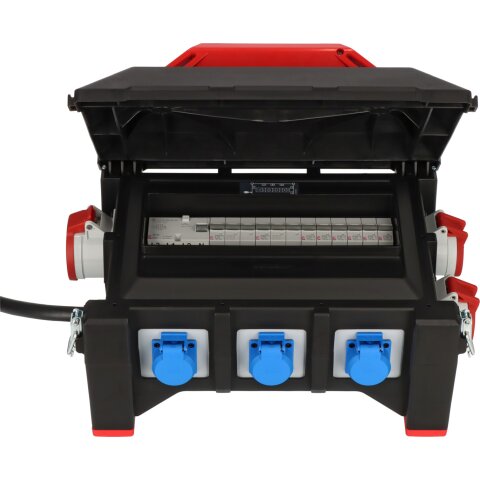 Brennenstuhl Profi Baustromv. BSV 5-32A FI Typ B 2m H07RN-F5G6.0 CEE32A+2x16A, 6x230V - 9150320068
