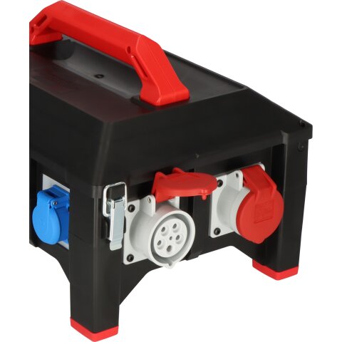 Brennenstuhl Profi Baustromv. BSV 5-32A FI Typ B 2m H07RN-F5G6.0 CEE32A+2x16A, 6x230V - 9150320068