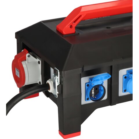 Brennenstuhl Profi Baustromv. BSV 5-32A FI Typ B 2m H07RN-F5G6.0 CEE32A+2x16A, 6x230V - 9150320068