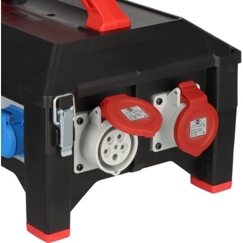 Profi Stromverteiler BSV 5-63A FI 2m H07RN-F5G16.0 CEE32A+2x16A,6x230V