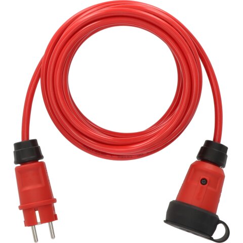 Profi Verl.-Kabel VQ 1110 *DE* IP44 5m H07BQ-F3G1,5 rot