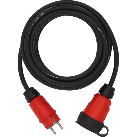 Brennenstuhl Profi Verlängerungskabel VN 1100 *DE* IP44 10m H07RN-F3G1,5 schwarz - 9161100110