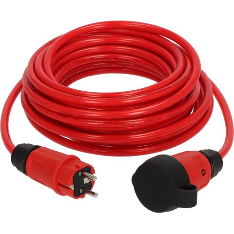Profi Verl.-Kabel VQ 1100 *DE* IP44 10m H07BQ-F3G1,5 rot