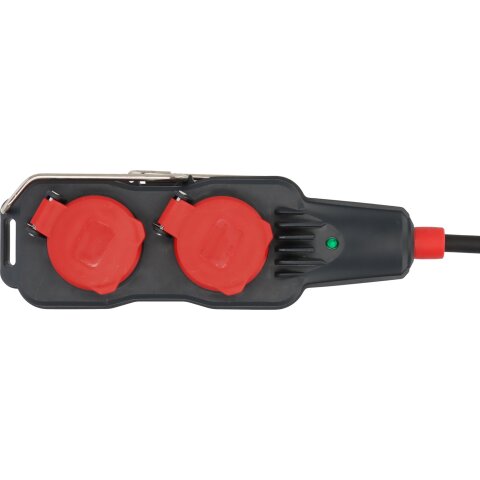Brennenstuhl Profi Verlängerungskabel PB 1100 *DE* IP54 15m H07RN-F3G1,5 - 4fach Powerblock - 9161150161