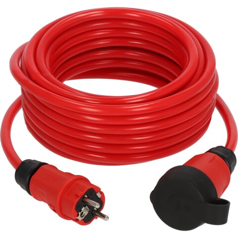 Profi Verl.-Kabel VQ 1200 *DE* IP44 10m H07BQ-F3G2,5 rot