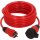 Brennenstuhl Profi Verlängerungskabel VQ 1200 *DE* IP44 10m H07BQ-F3G2,5 rot - 9162100210