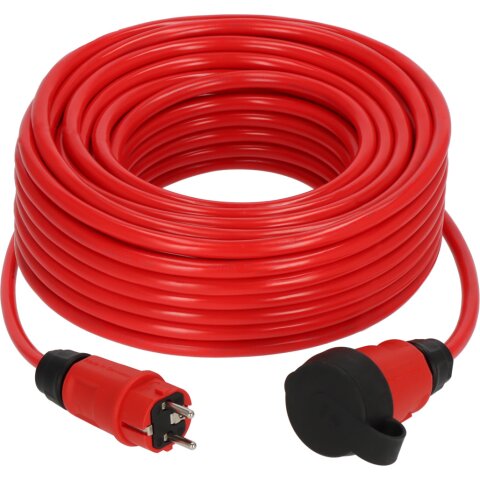 Profi Verl.-Kabel VQ 2200 *DE* IP44 25m H07BQ-F3G2,5 rot