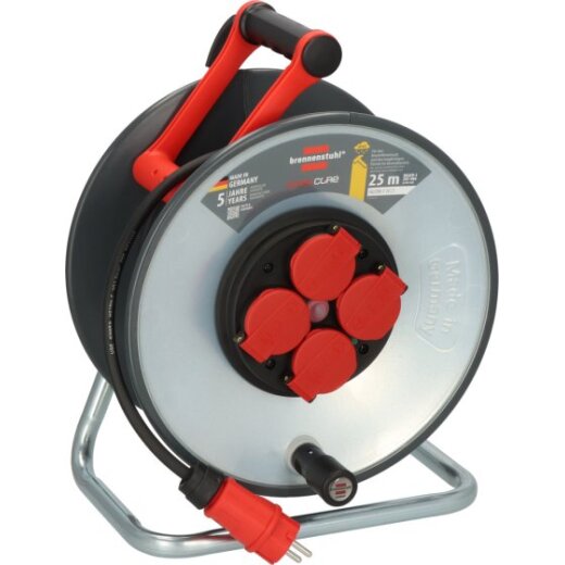 Brennenstuhl Profi Stahlkerntrommel SC 2100 *DE* 25m H07RN-F3G1,5 - 4fach Stedo - 9191250110
