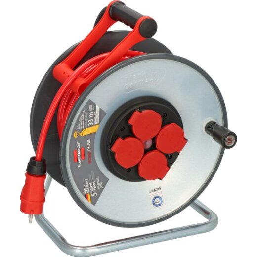 Brennenstuhl Profi Stahlkerntrommel SC 3210 *DE* 33m H07BQ-F3G2,5 - 4fach Stedo - 9192330210