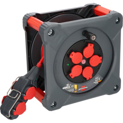 Brennenstuhl ProfessionalKabeltrommel KC 3210 5 *DE* 33+5m H07BQ-F3G2,5 Powerblock/Haspel - 9212380210