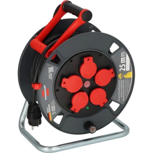 Brennenstuhl ProfessionalKabeltrommel 300 KU 2100 *DE* 25m H07RN-F3G1,5 - 5fach Stedo - 9231250100