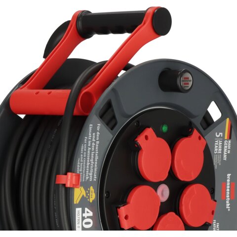 Brennenstuhl ProfessionalKabeltrommel 300 KU 4100 *DE* 40m H07RN-F3G1,5 - 5fach Stedo - 9231400101