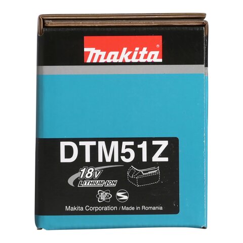 Makita Aktion DTM51Z Akku-Multifunk.Werkzeug 18V (ohne Akku, ohne Ladegerät, ohne Zubehör)