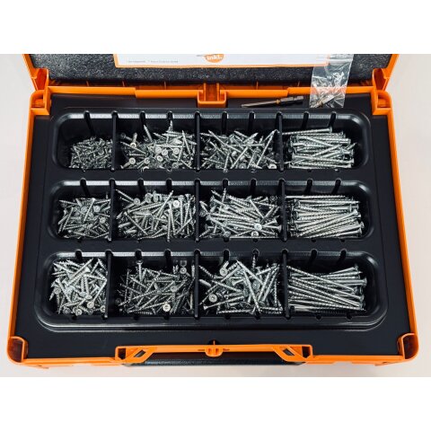 Aktion HT-plus Sortiment 1760, HECO-Systainer3 M137, 1.760 Schrauben