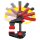 Bessey Einhand-Tischzwinge EZR360 für Führungsschienen | 360° drehbar (2 Stück im Set) - EZR360-15SET