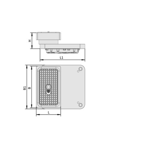 Schmalz Blocksauger VCBL-B-HD 128x60x48mm für Biesse...