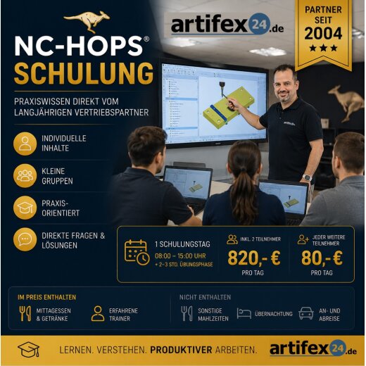 Individualschulung bei artifex