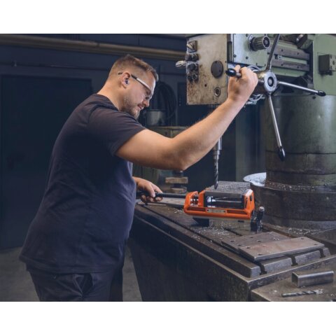 FEIN VersaMAG VISE 160 L SET – Mobiler Magnetschraubstock mit Permanentmagnet