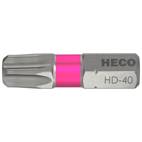Bits, HECO-Drive, HD-40, pink, 10 St.