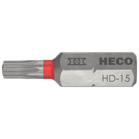 Bits, HECO-Drive, HD-15, rot, 2 St.