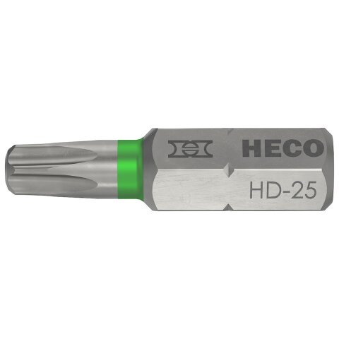 Bits, HECO-Drive, HD-25, grün, 2 St.