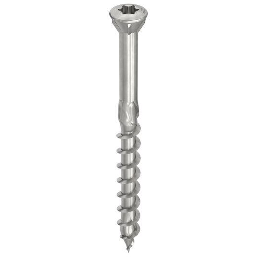 HECO-TOPIX-plus A2 3,5 x 60, Glasleistenschraube, T-Drive, T-10, Teilgewinde, 200 Stück
