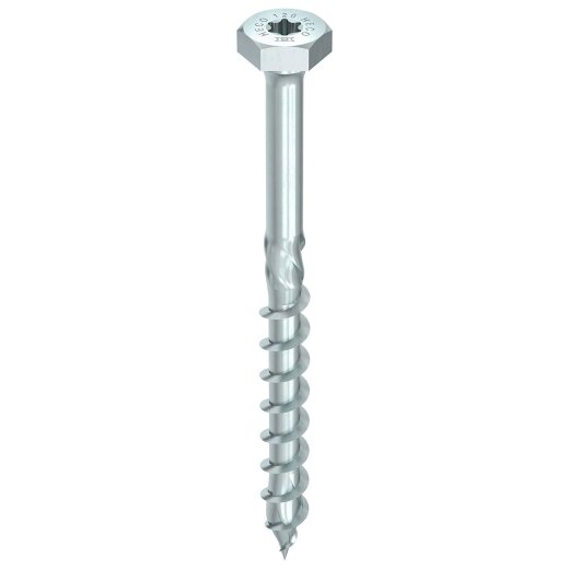 HECO-TOPIX-plus 8 x 120, Sechskantkopf, Sechskantkopf + T-Drive, SW-13/T-40, Teilgewinde, A3K, 50 Stück