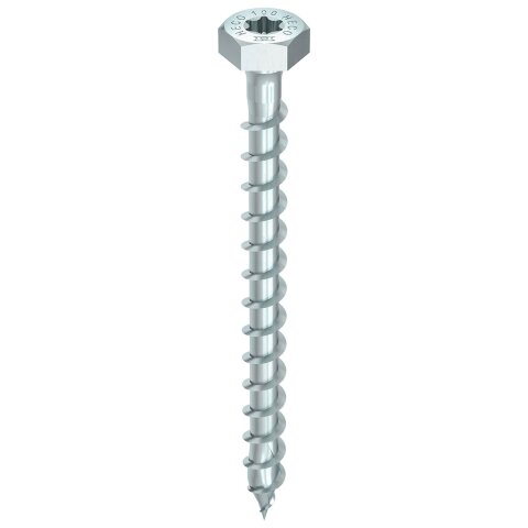 HECO-TOPIX-plus 8 x 80, Sechskantkopf, Sechskantkopf +...