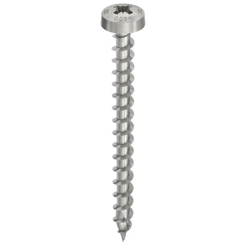 HECO-TOPIX-plus A2 5 x 50, Rundkopf, Pozi-Drive, PZD-2,...