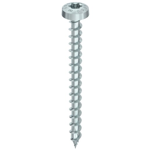 HECO-TOPIX-plus 5 x 35, Rundkopf, T-Drive, T-20, variables Vollgewinde, A3K, 500 Stück