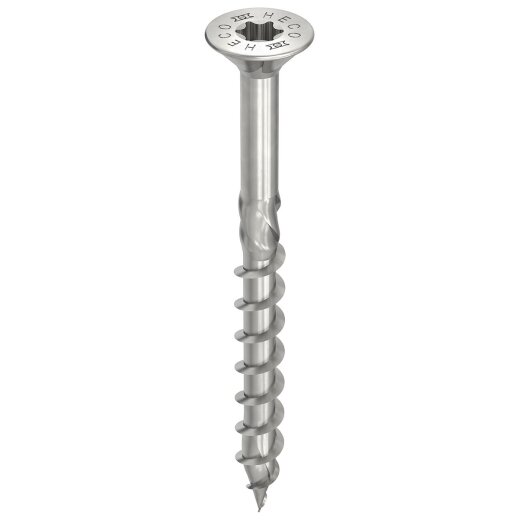 HECO-TOPIX-plus A2 8 x 220, Senkkopf, HECO-Drive, HD-40, Teilgewinde, 50 Stück