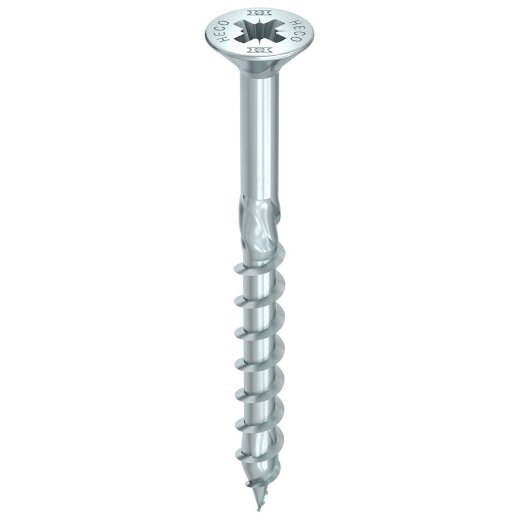 HECO-TOPIX-plus 5 x 40, Senkkopf, Pozi-Drive, PZD-2, Teilgewinde, A3K, 500 Stück